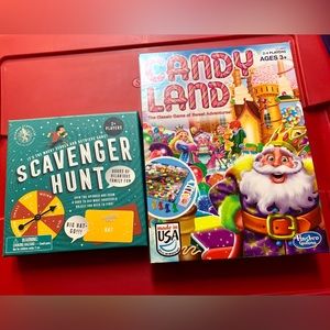 Candyland BoardGame & Professor Puzzle Scavenger Hunt